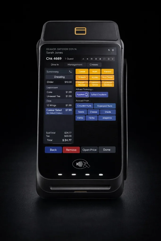 COIN POS handheld payment terminal